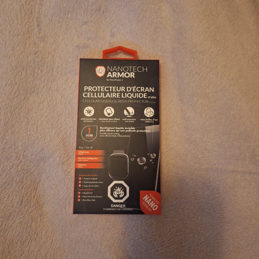 NanoProtect - 2pk Nanotech Armor Liquid Screen Protector